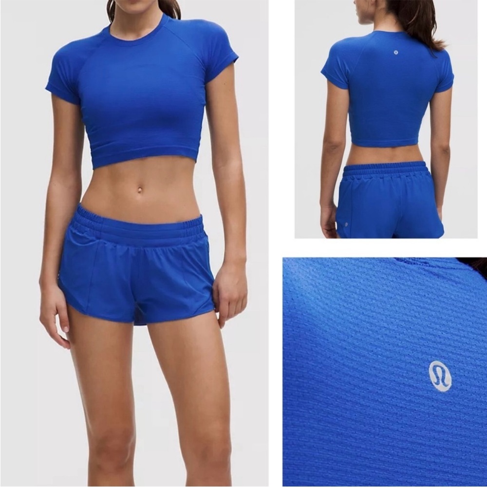 Lululemon swiftly cropped tee